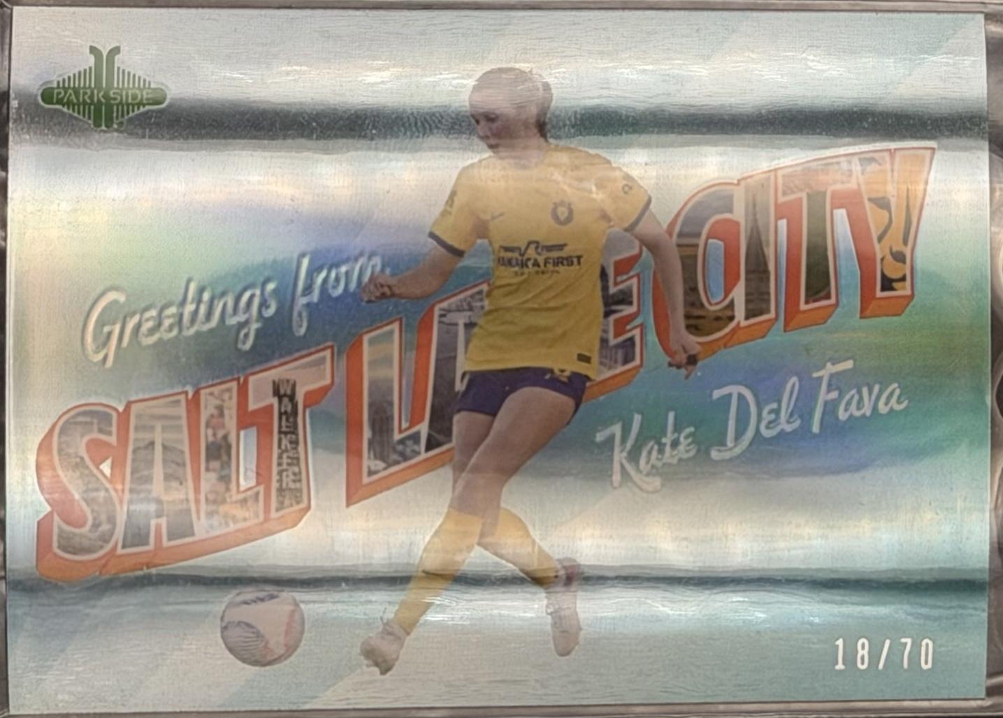 Kate Del Fava #26 2024 Parkside Nwsl Pacific Hometowns Soccer
