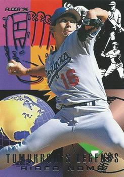 Hideo Nomo #8 Baseball Cards 1996 Fleer Tomorrow's Legends
