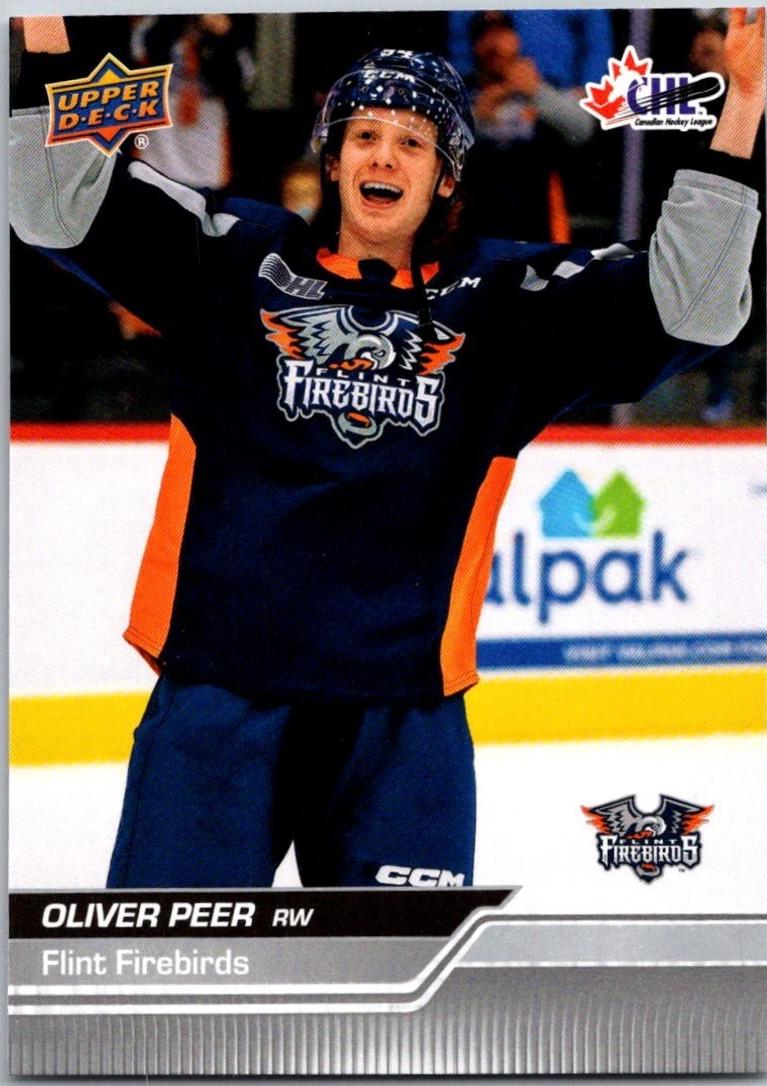Oliver Peer #71 2023 Upper Deck Chl Hockey