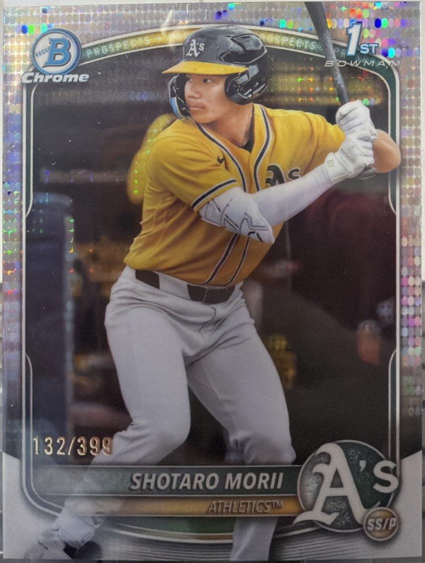 2025 Bowman Chrome Prospects Shotaro Morii [Pulsar Refractor] #BCP-170 card
