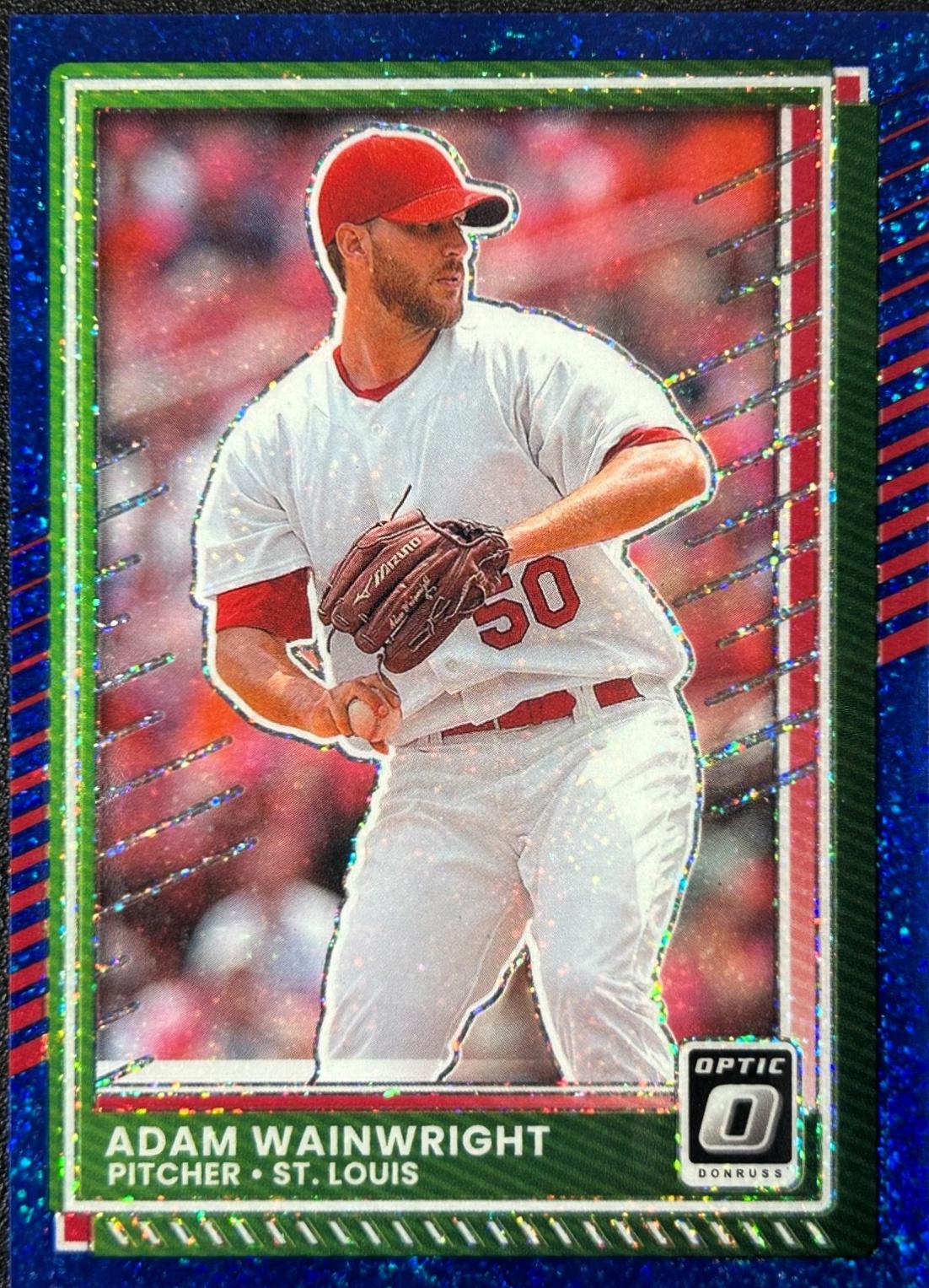 Adam Wainwright [Blue Glitter Optic] #36