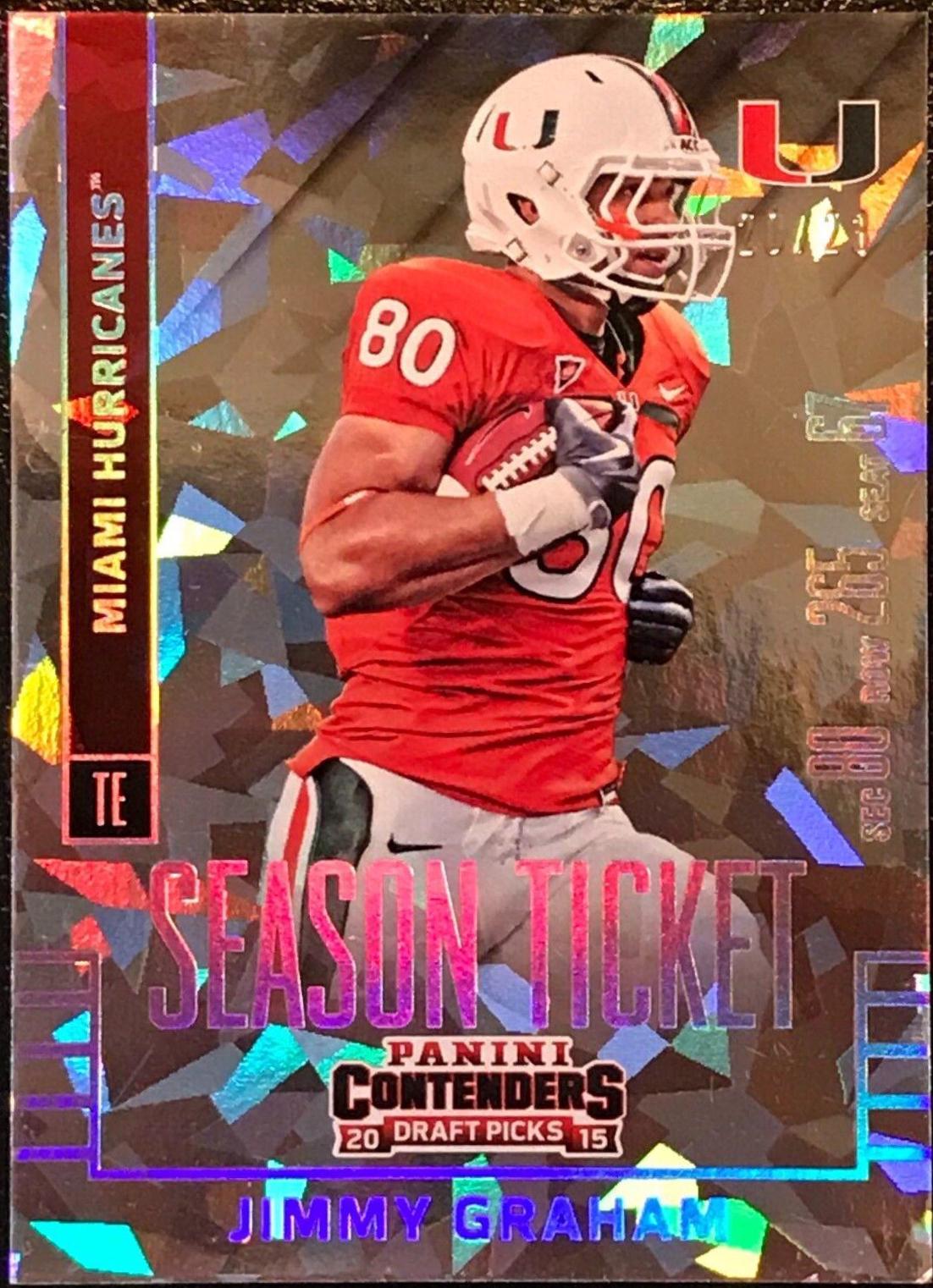 Jimmy Graham [Cracked Ice Ticket] #47