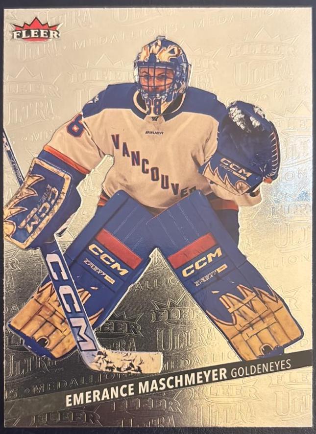 Emerance Maschmeyer #M-16 2025 Fleer Ultra Pwhl Medallions Hockey