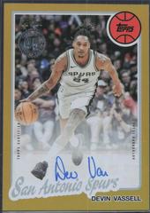 Devin Vassell [Gold Rainbow] #80B2-DV Prices | 2025 Topps 1980