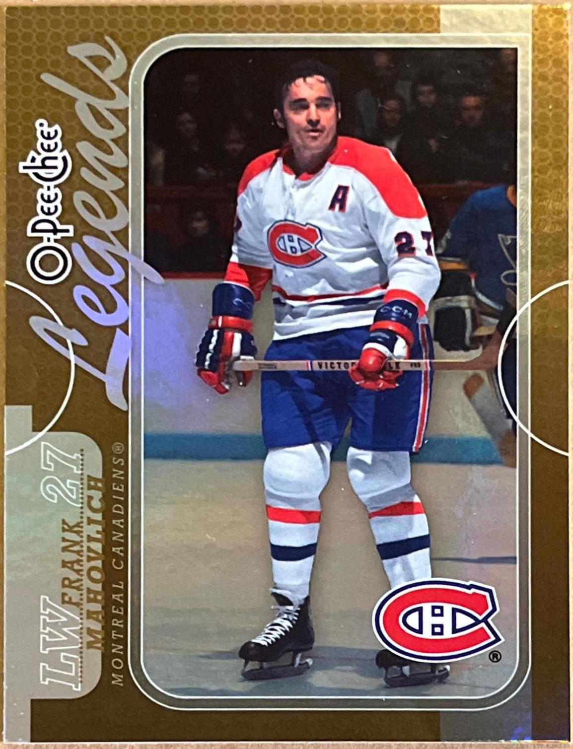 Frank Mahovlich #581 Hockey Cards 2008 O Pee Chee