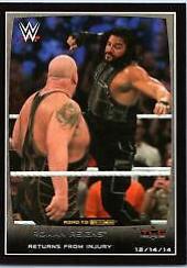 Roman Reigns #68 Wrestling Cards 2015 Topps WWE Road to Wrestlemania