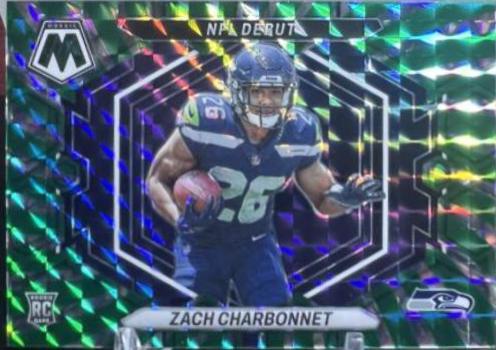Zach Charbonnet [Green Swirl] #ND-11