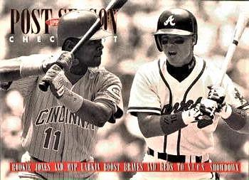 Chipper Jones / Barry Larkin #219 1996 Upper Deck Baseball