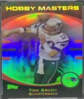 Tom Brady #HM-TB Football Cards 2007 Topps Hobby Masters