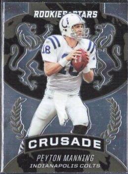 Peyton Manning #CR14 Football Cards 2020 Panini Rookies & Stars Crusade