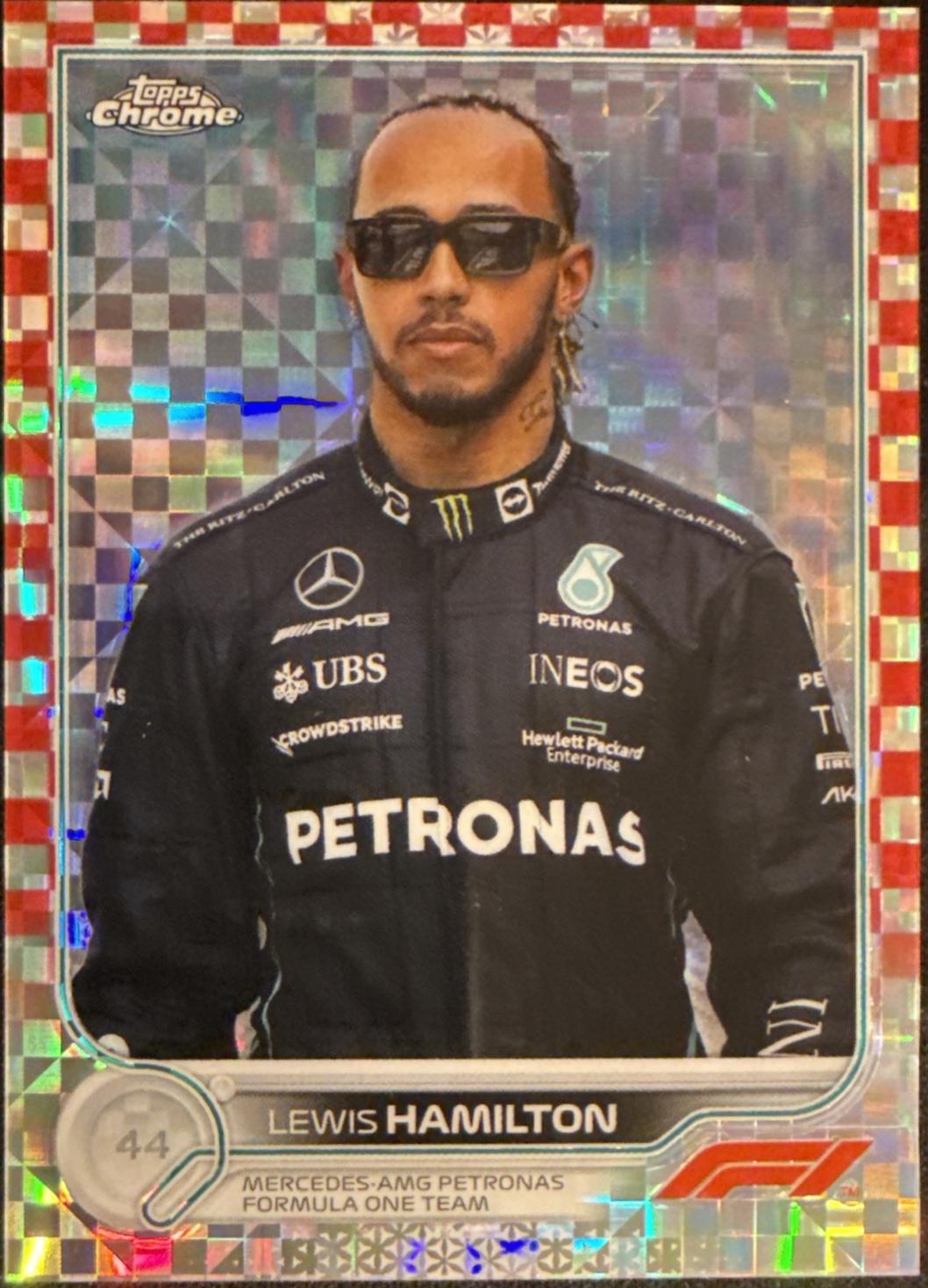 Lewis Hamilton [Red Checker Flag] #6