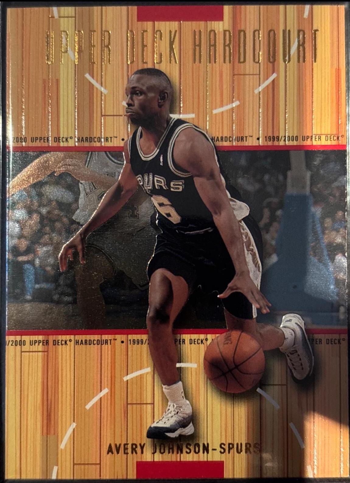 Avery Johnson #50 Basketball Cards 1999 Upper Deck Hardcourt