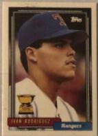 Ivan Rodriguez #78 Baseball Cards 1992 Topps Micro