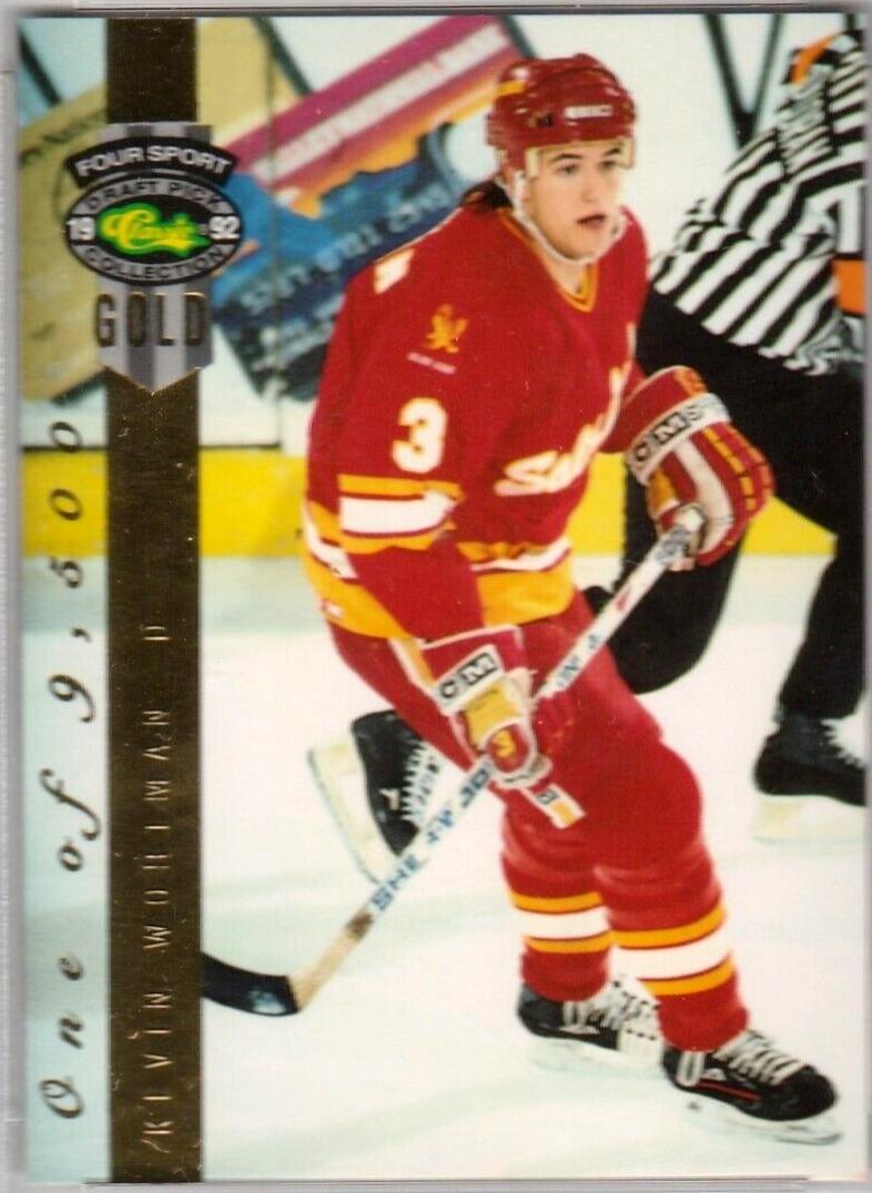 Kevin Wortman #220 Hockey Cards 1992 Classic 4 Sport