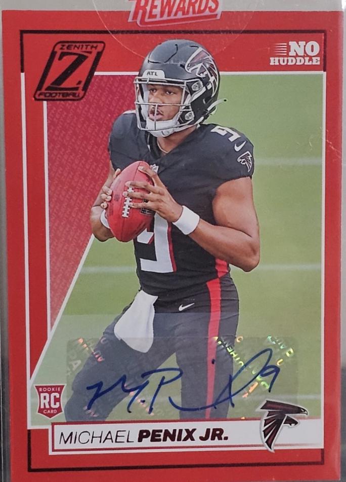 Michael Penix Jr. #179 2024 Panini Zenith Autograph Football