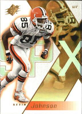 Kevin Johnson #20 Football Cards 2000 Spx