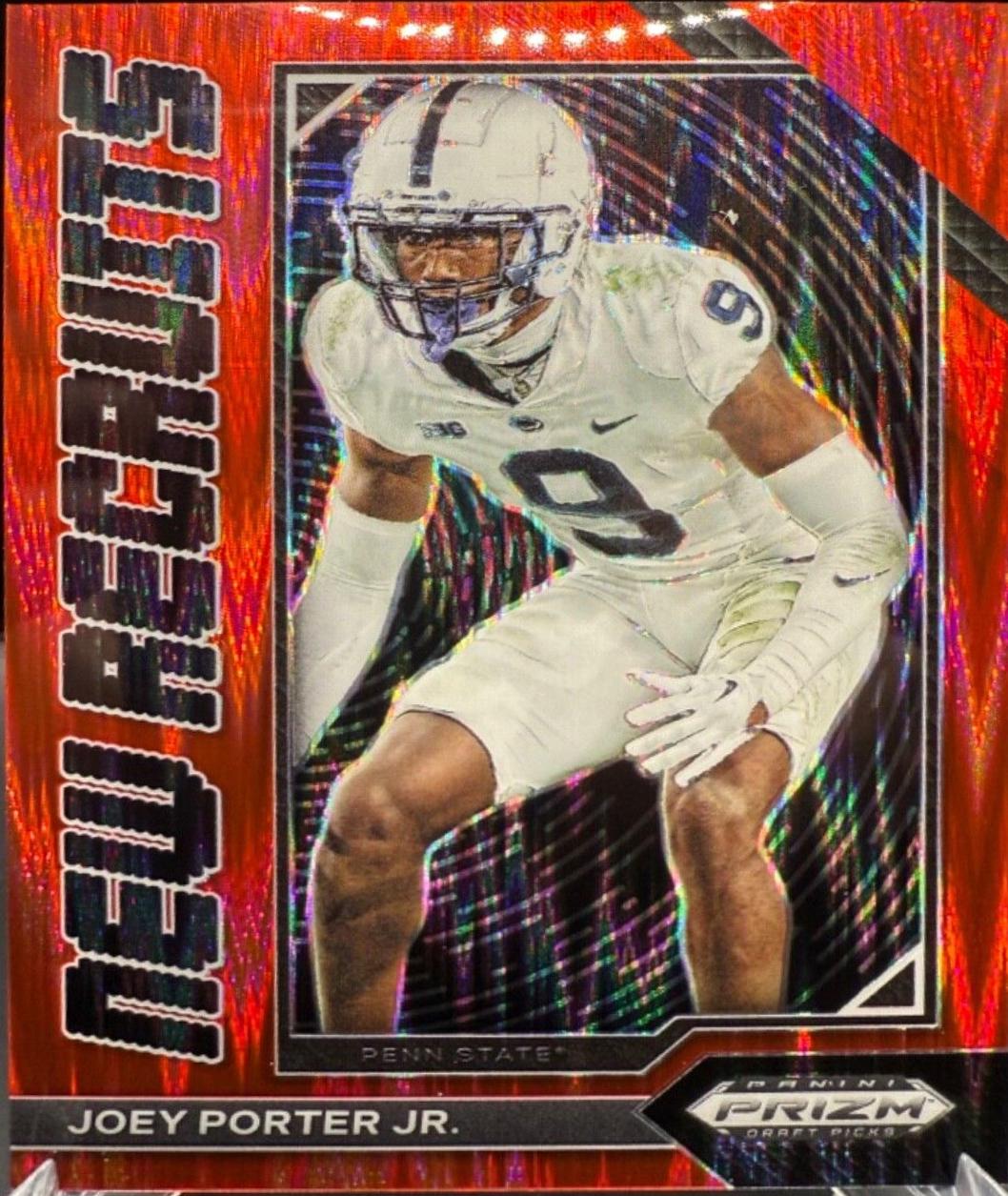 Joey Porter Jr. [Red Flash] #NR-24