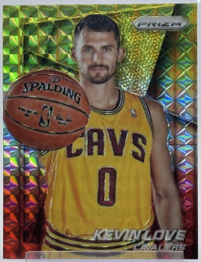Kevin Love [Yellow and Red Mosaic Prizm] #106