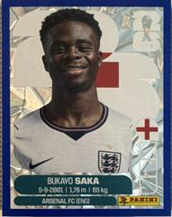 SAKA☆ページ Bukayo Saka [Blue Crumple] #ENG17 Prices | 2026 Panini FIFA World
