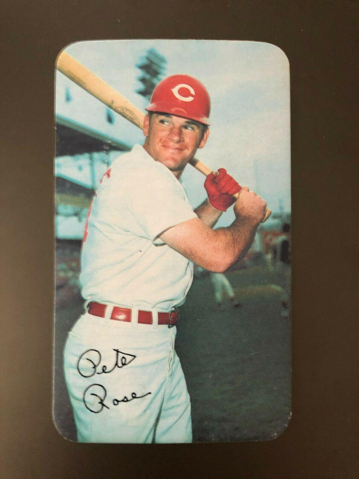 Pete Rose #34 Baseball Cards 1970 Topps Super