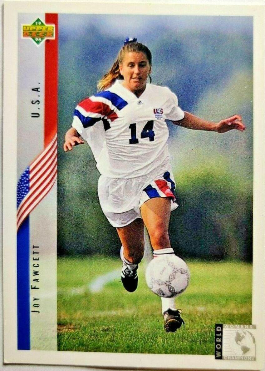 Joy Fawcett #272 Soccer Cards 1994 Upper Deck World Cup Soccer