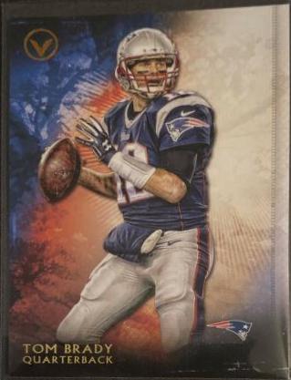 Tom Brady #5 Football Cards 2015 Topps Valor