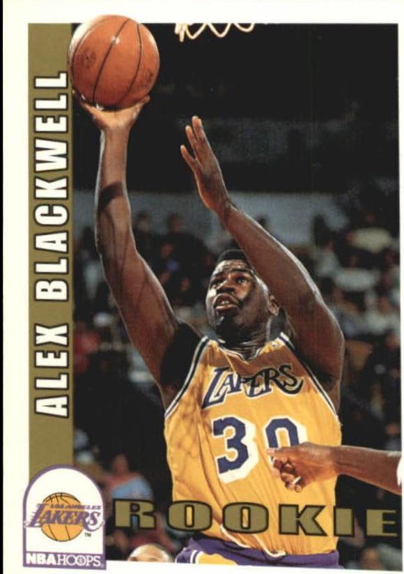 Alex Blackwell #408 Basketball Cards 1992 Hoops