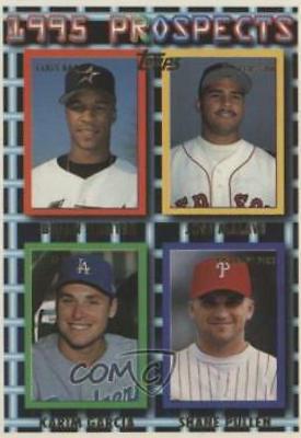 Brian Hunter, Jose Malave, Karim Garcia, Shane Pullen #237 Baseball Cards 1995 Topps