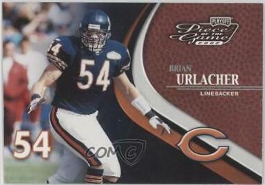 Brian Urlacher #75 2002 Playoff Piece Of The Game Football