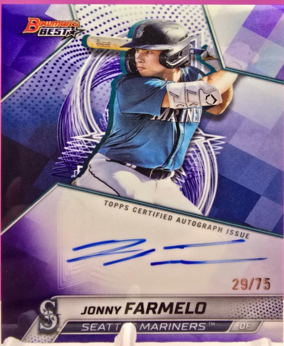 Jonny Farmelo [Purple Refractor] #B25-JF