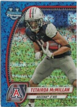 Tetairoa McMillan [Blue Mini Diamond Refractor] #170
