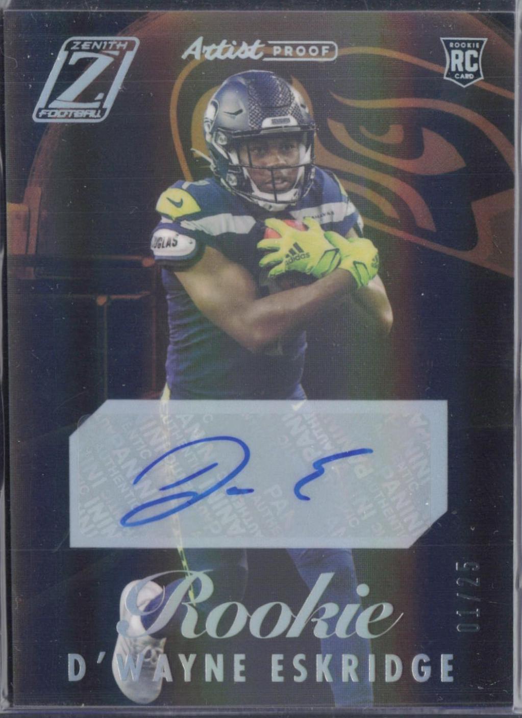 D'Wayne Eskridge [Autograph Silver] #74