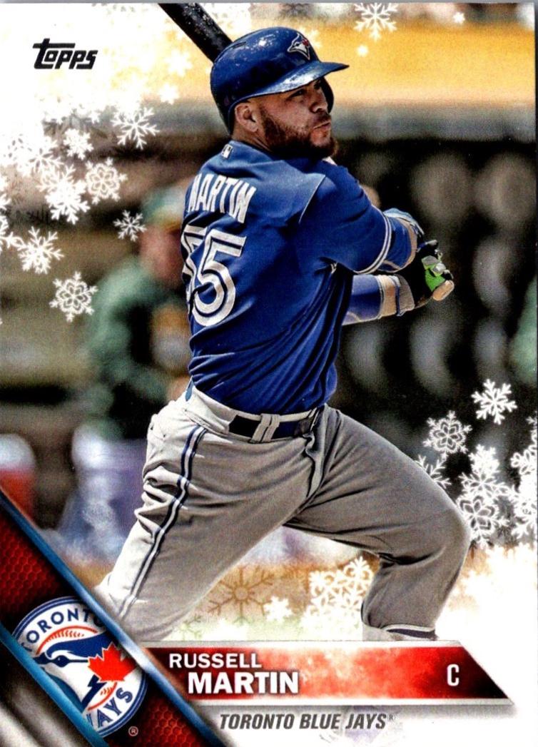 Russell Martin #HMW109 2016 Topps Holiday Baseball