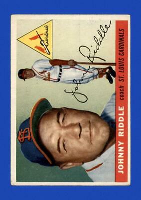 Johnny Riddle #98 Prices | 1955 Topps | Baseball Cards
