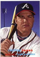 Chipper Jones #72 Baseball Cards 2015 Topps Archives Prices