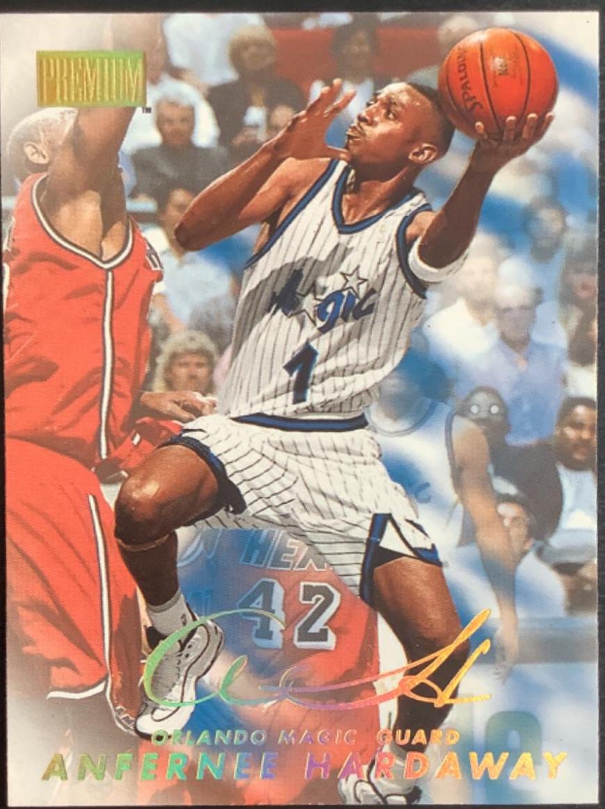 Anfernee Hardaway #17 Basketball Cards 1998 Skybox Premium