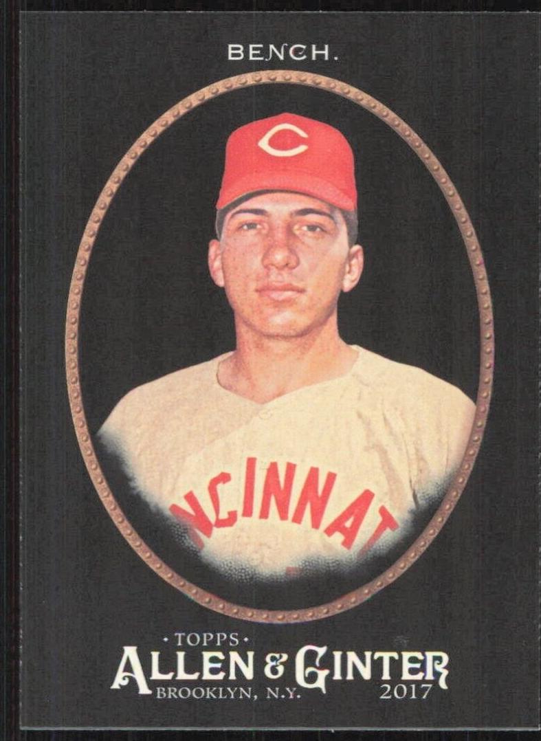 Johnny Bench #293 2017 Topps Allen & Ginter Baseball