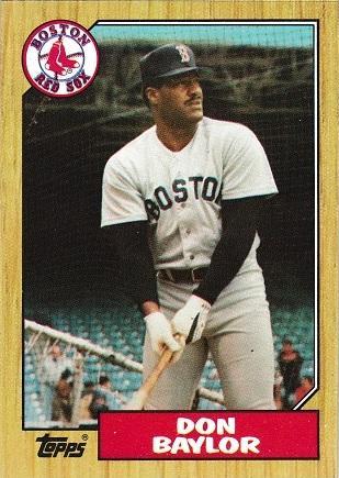 Don Baylor #230 Baseball Cards 1987 Topps