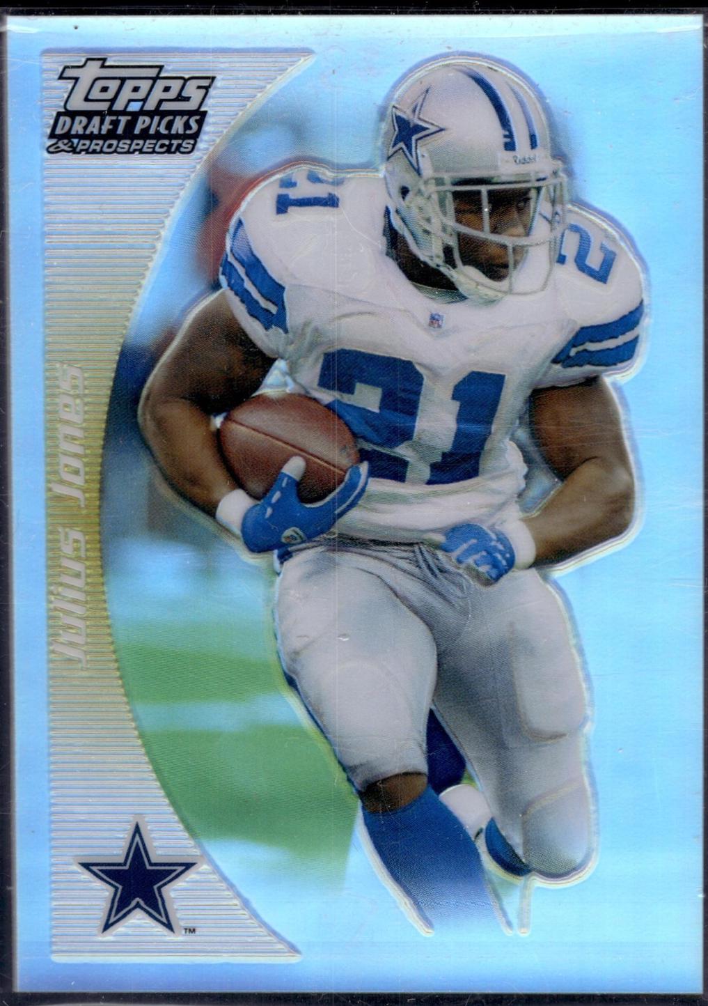 Julius Jones [Chrome Gold Refractor] #57