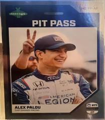 Alex Palou [Pit Pass Foil] #PP-AP Racing Cards 2024 Parkside NTT IndyCar Prices