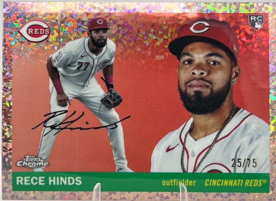 Rece Hinds #330 2025 Topps Chrome Platinum Baseball