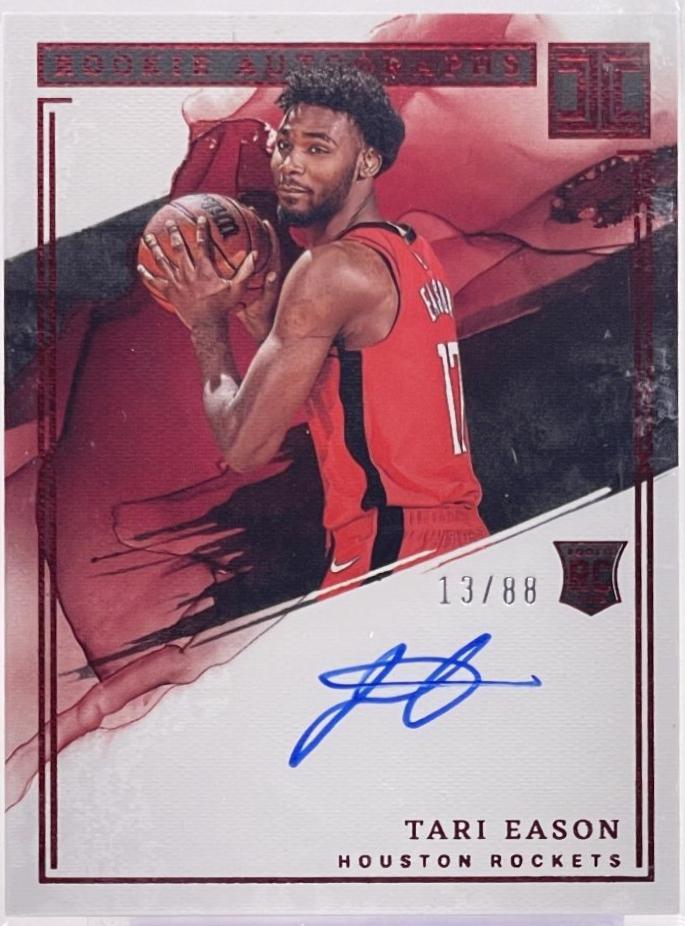 Tari Eason #RA-TES 2022 Panini Impeccable Rookie Autograph Basketball