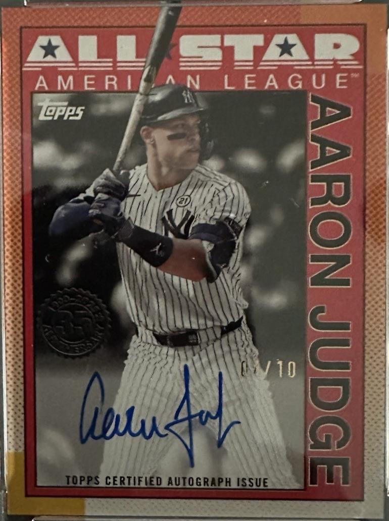 Aaron Judge [Black] #90AS-AJU Prices | 2025 Topps All-Star