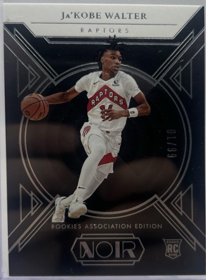 Ja'Kobe Walter #164 2024-25 Panini Noir Basketball