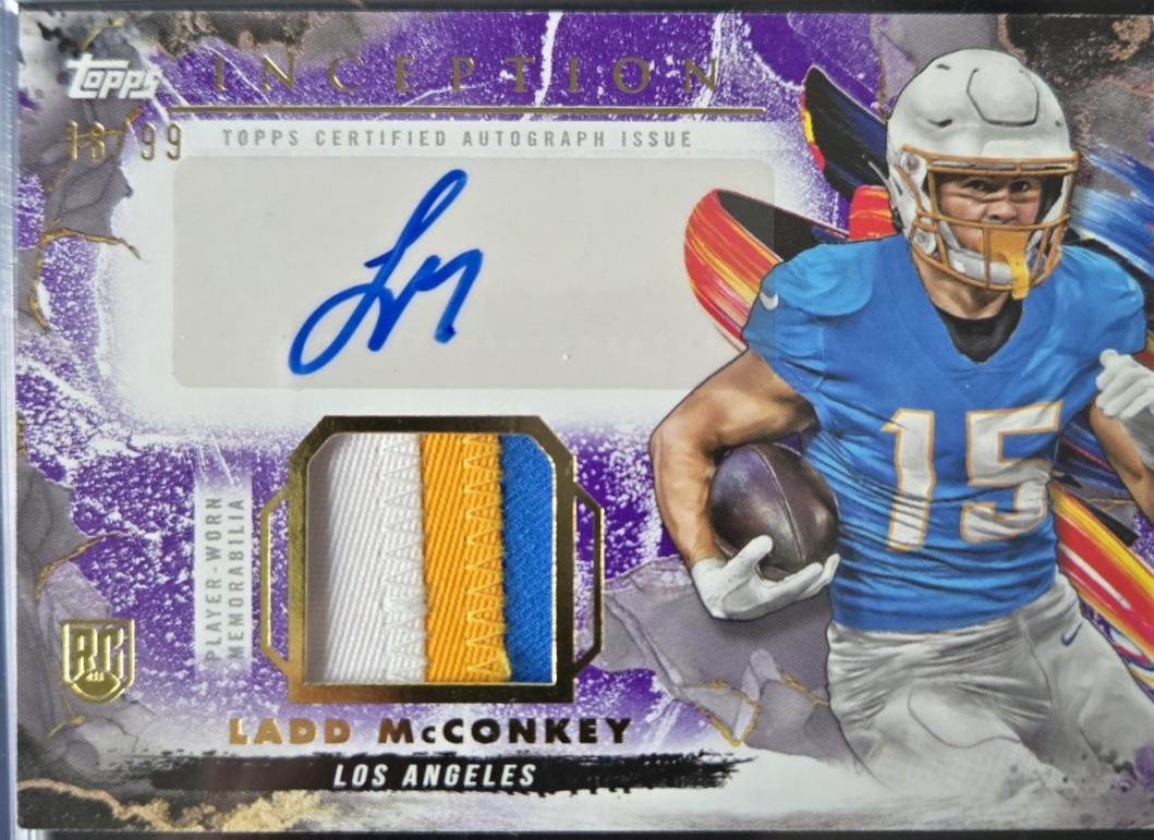 Ladd McConkey [Purple] #PPA-LM