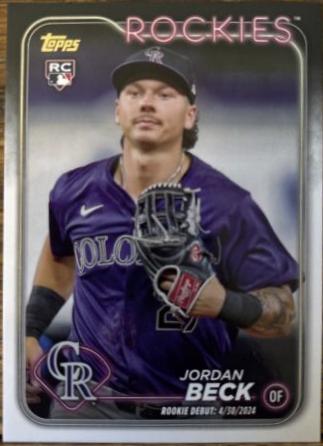Jordan Beck [Golden Mirror Image Variation] #US198