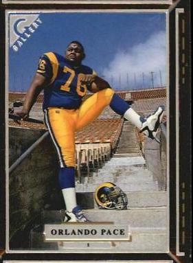 Orlando Pace #1 Football Cards 1997 Topps Gallery