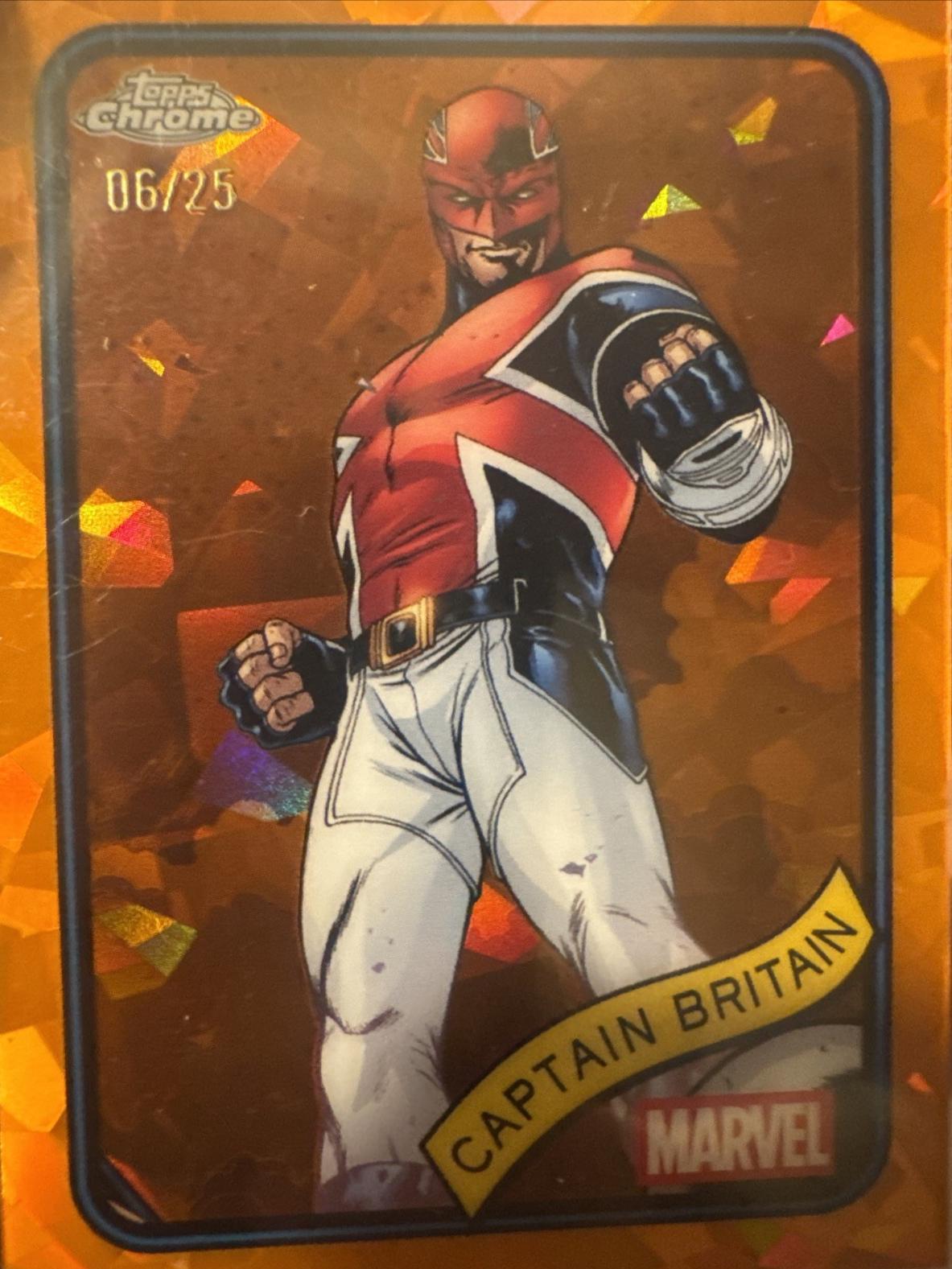Captain Britain Orange Sapphire