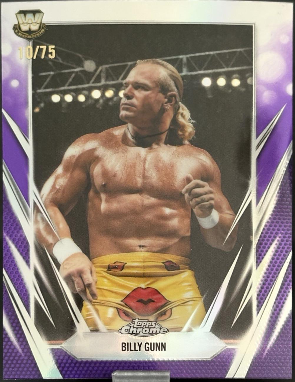 Billy Gunn [Purple Refractor] #22