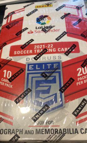 Retail Box Soccer Cards 2021 Panini Donruss Road to Qatar